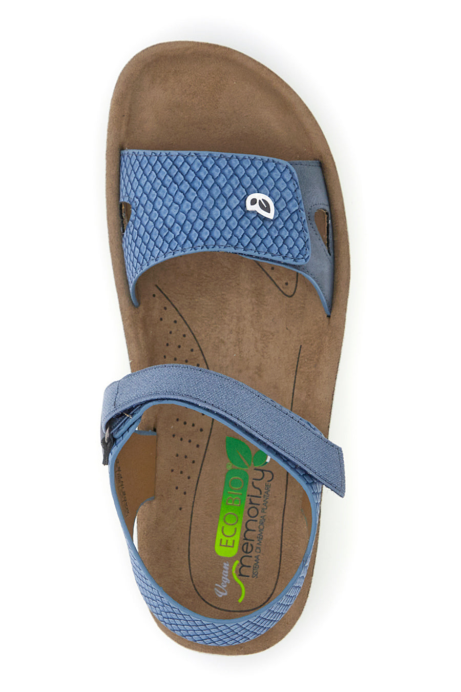 Sandali con Platform Eco Bio 231407 Blu