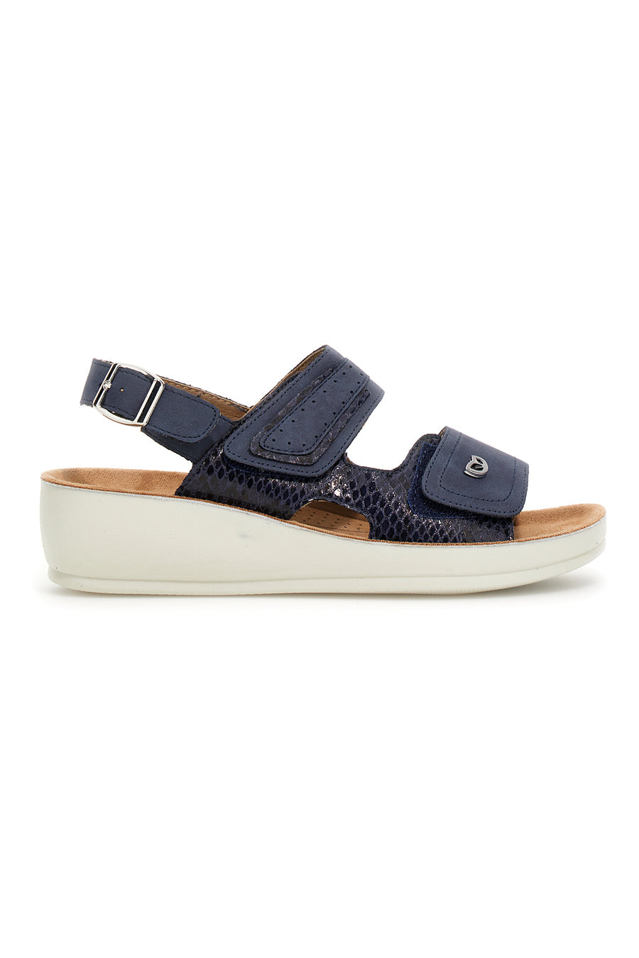 Sandali con Platform Eco Bio 231422 Blu