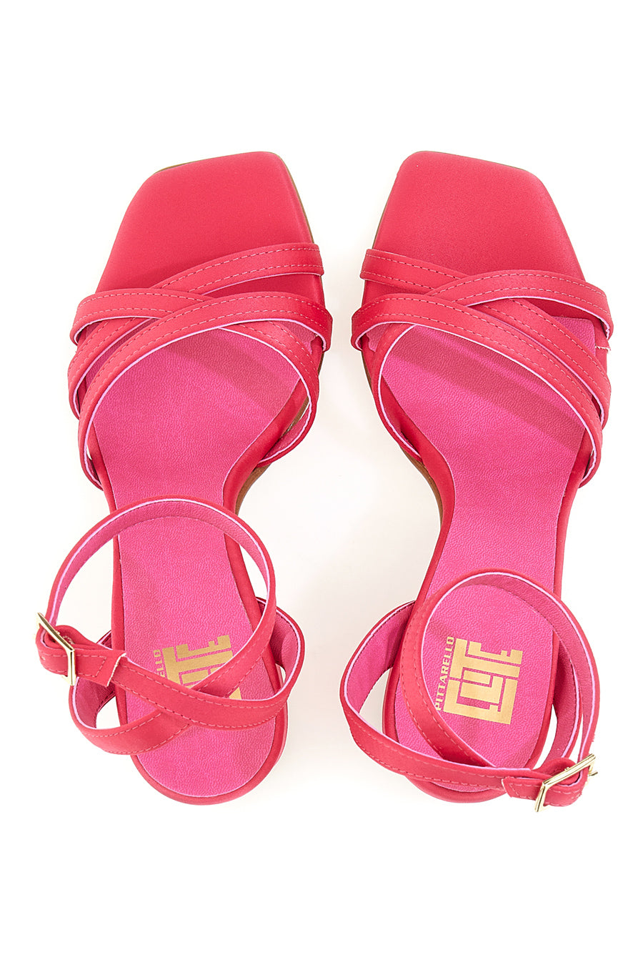 Sandali con tacco Pittarello Elite 2333 Fucsia