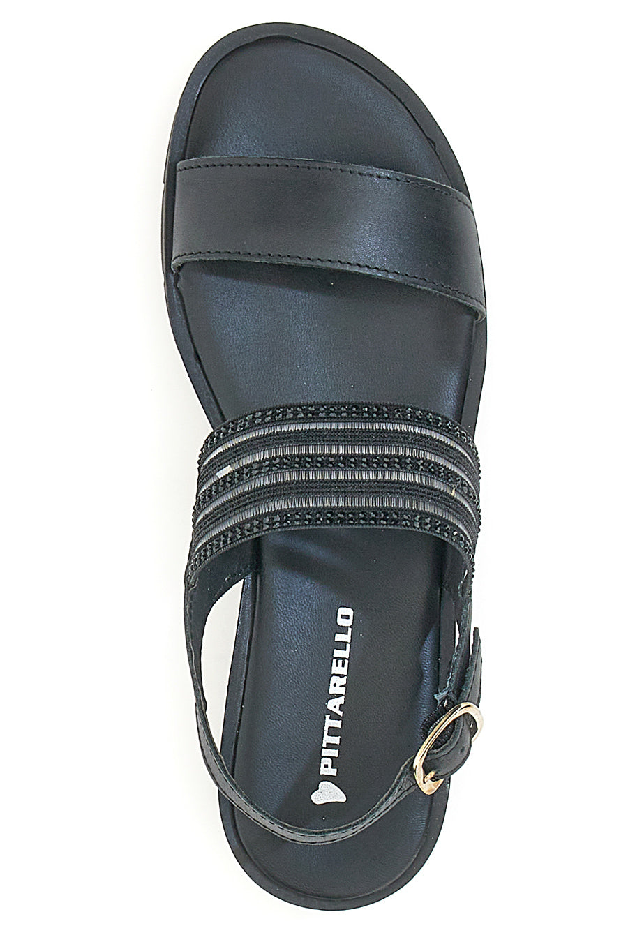 Pittarello Plateausandalen 6704370 Schwarz