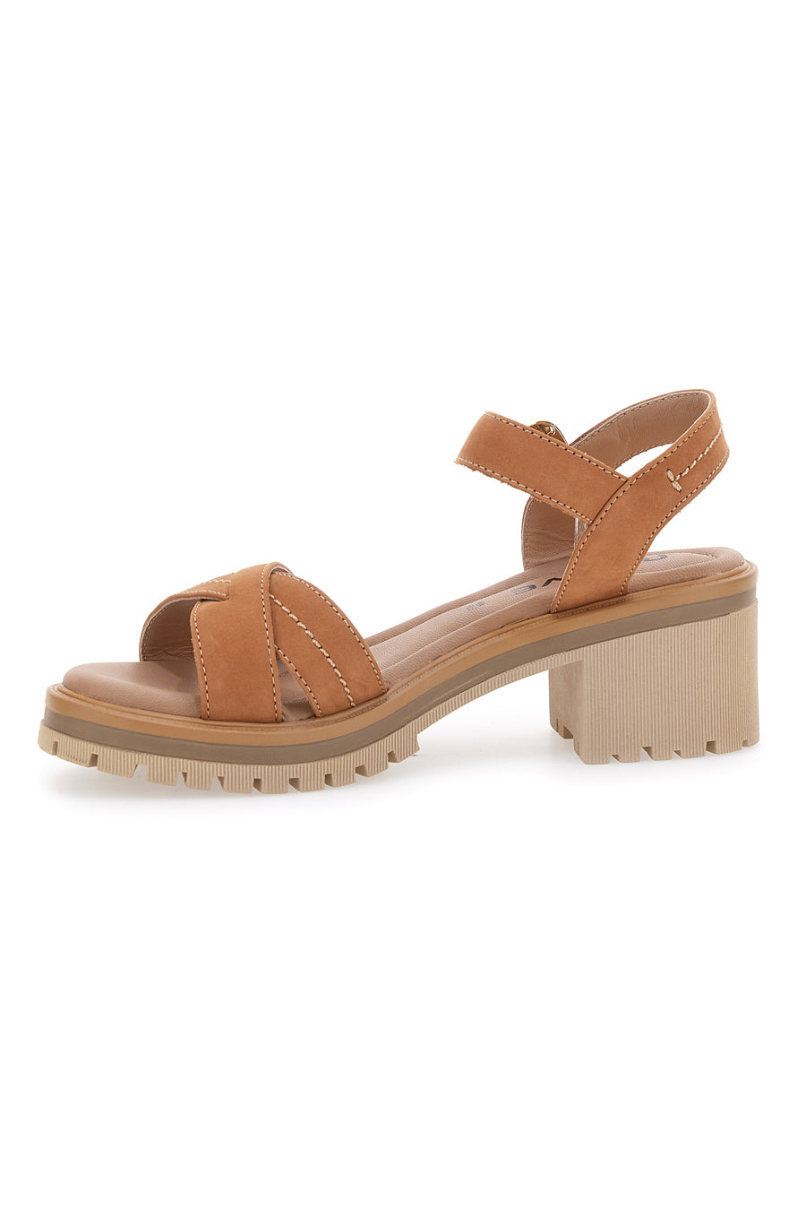 Sandalo in Pelle Cognac Pittarello Active 2302