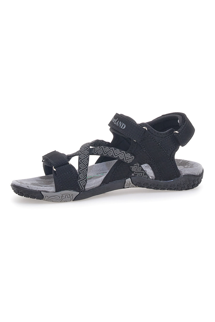 Overland Schwarze Sportsandalen mit Klettverschluss 22326