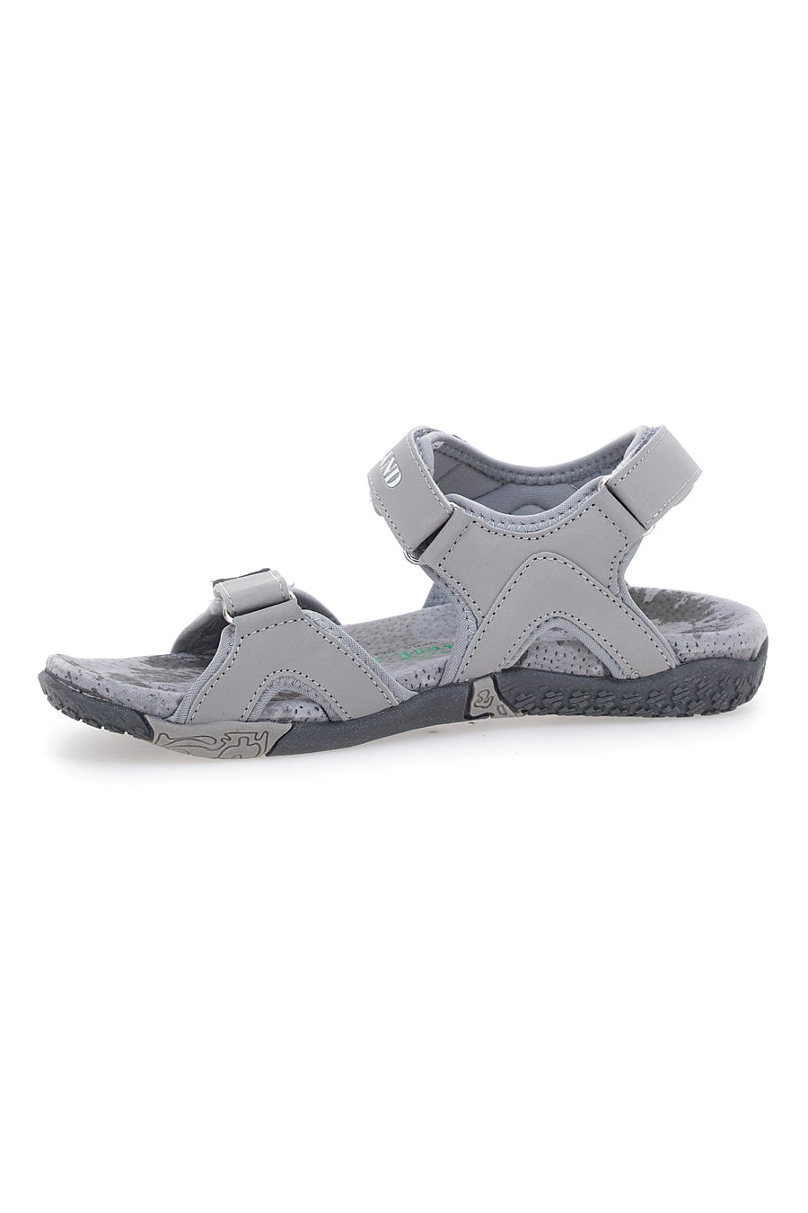 Graue Sportsandalen mit Rissen Overland 22324