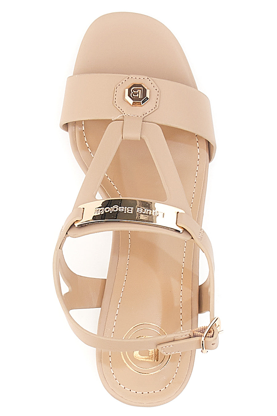 Sandali Beige Con Tacco 6,5 Cm da Donna Laura Biagiotti 8518M