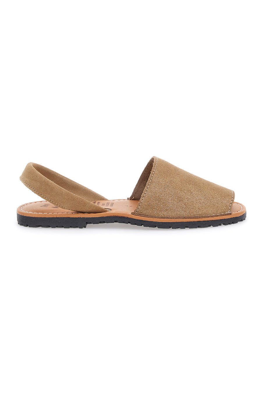 Sandali Minorchine Beige in Pelle Fly Nature 204