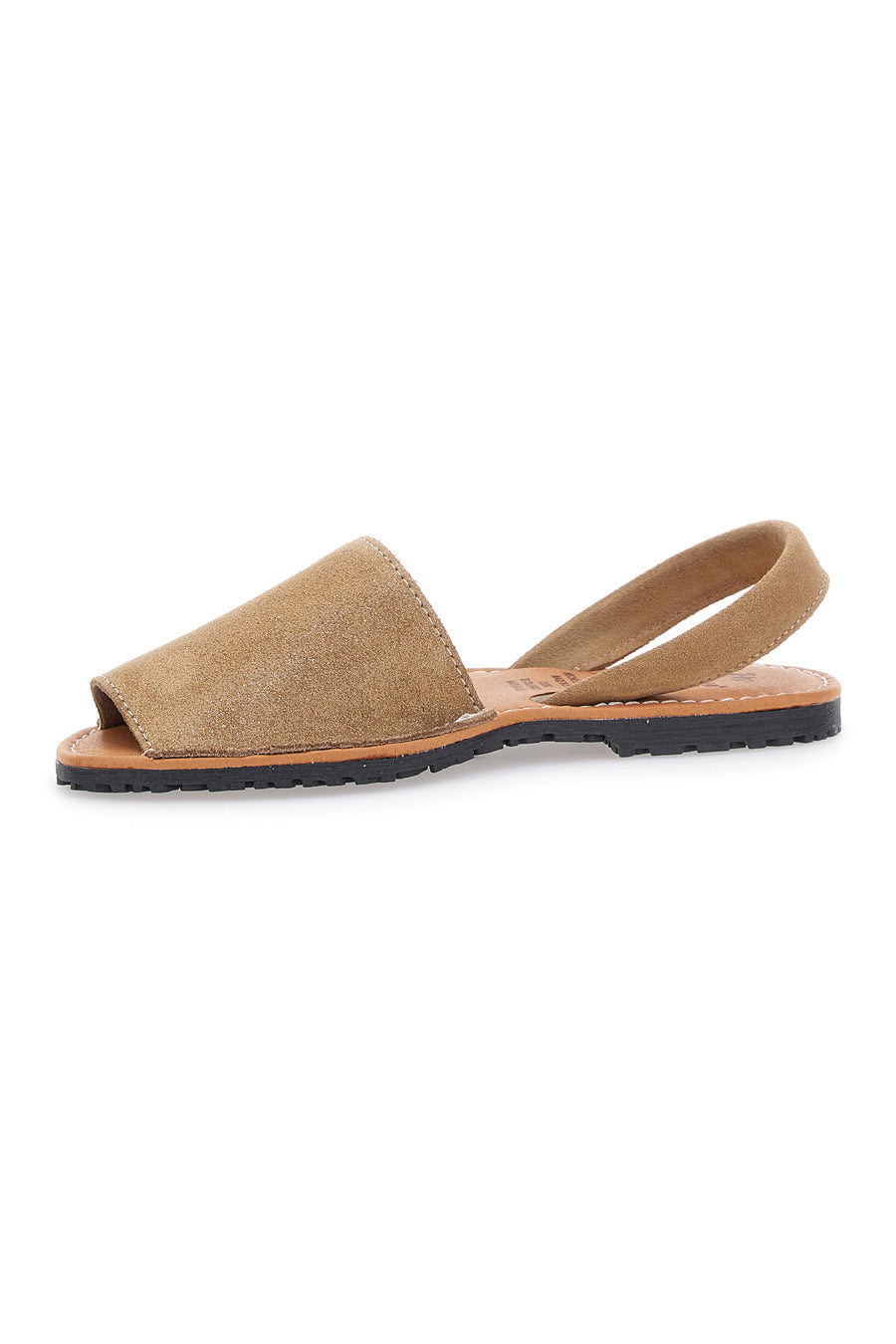 Sandali Minorchine Beige in Pelle Fly Nature 204