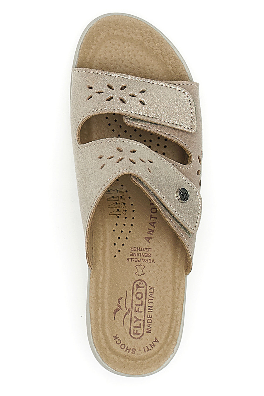 Ciabatte con Velcro Comfort Fly Flot 45663