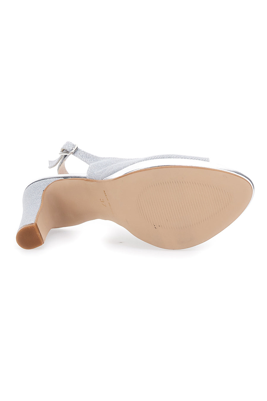 Décolleté Open-Toe Argento Pittarello Love 4477