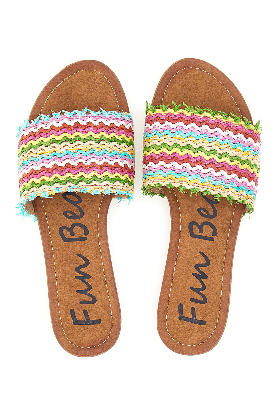 Ciabatte Flat Multicolore Fun Beach 470