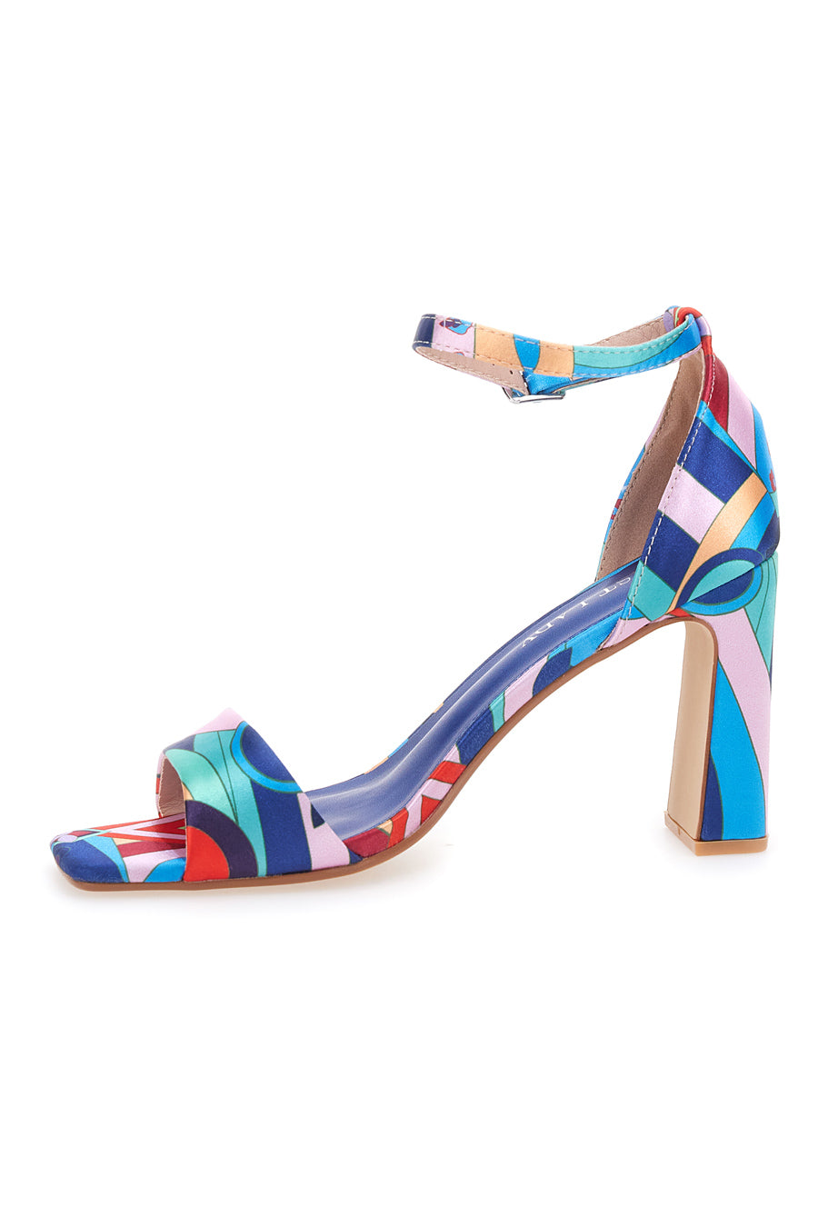 Sandali con Tacco Multicolore First Lady 416