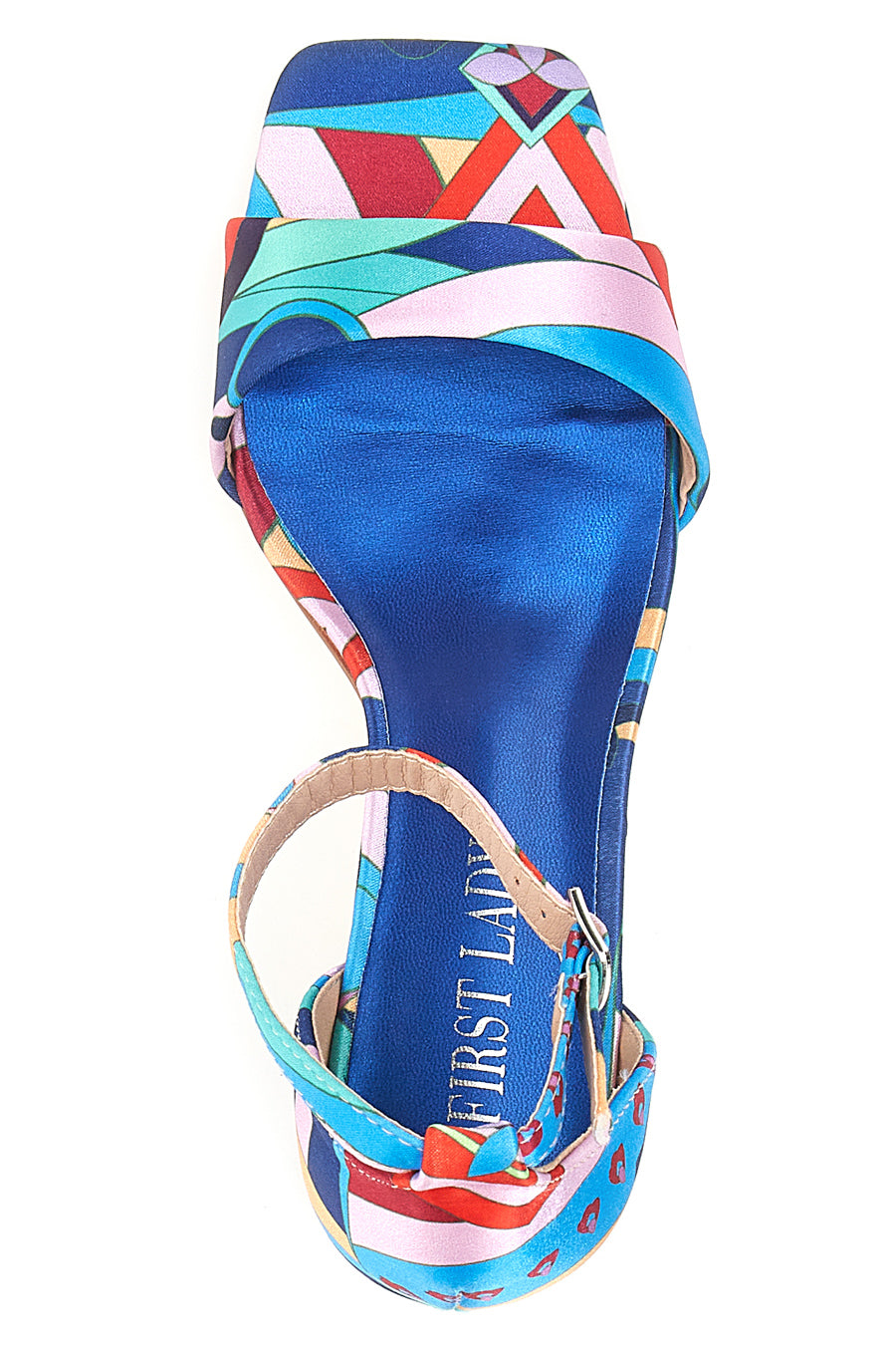 Sandali con Tacco Multicolore First Lady 416