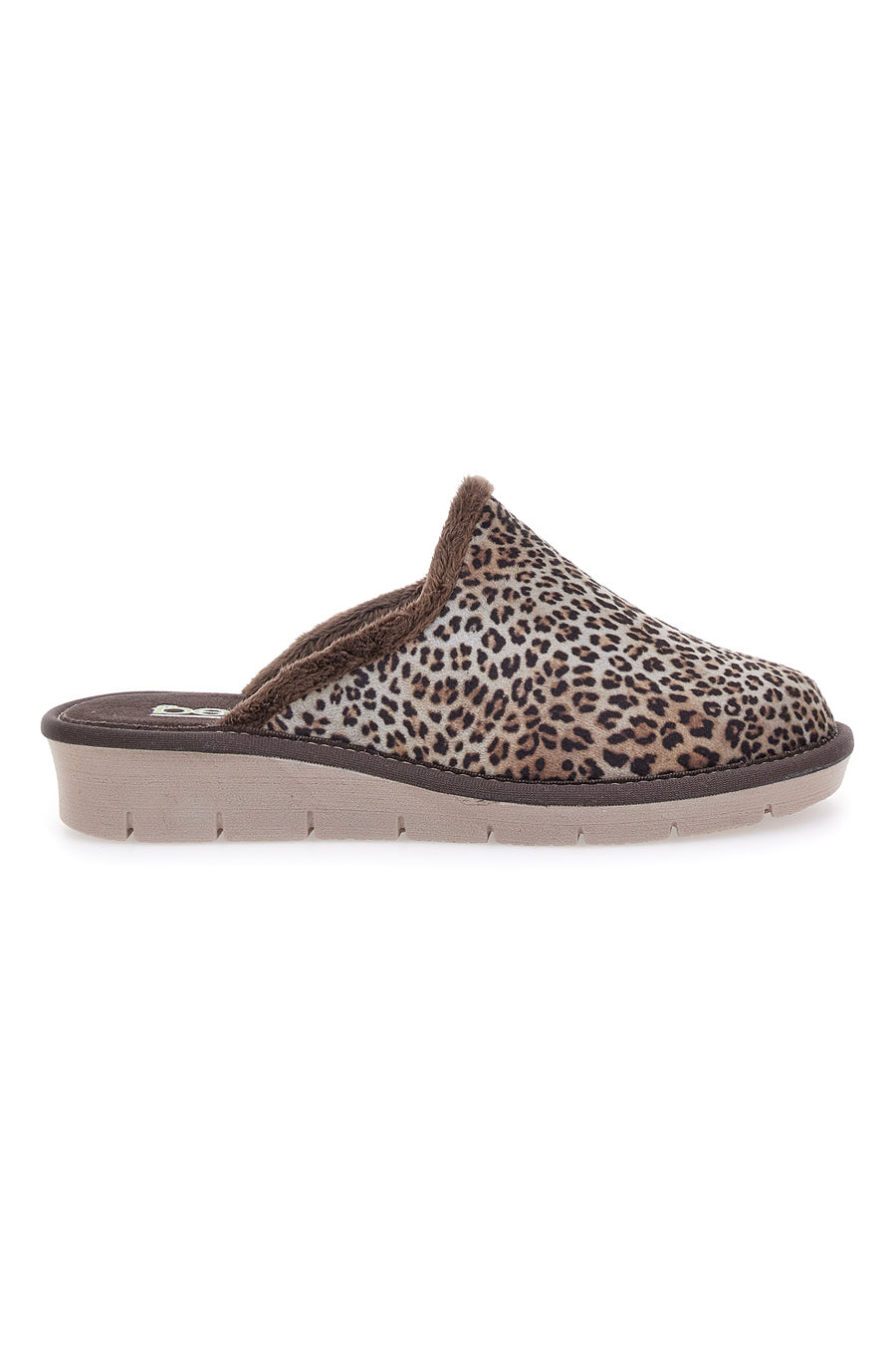 Pantofole marroni Animalier Beego 6332