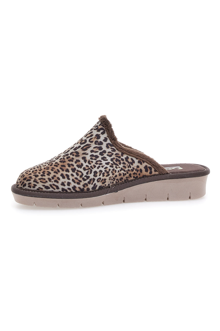 Pantofole marroni Animalier Beego 6332