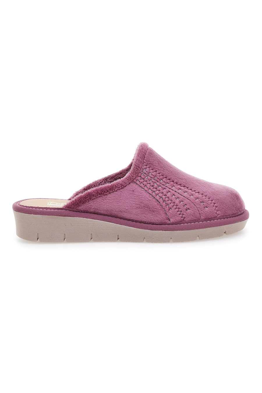 Pantofole rosa con ricamo Beego 7760