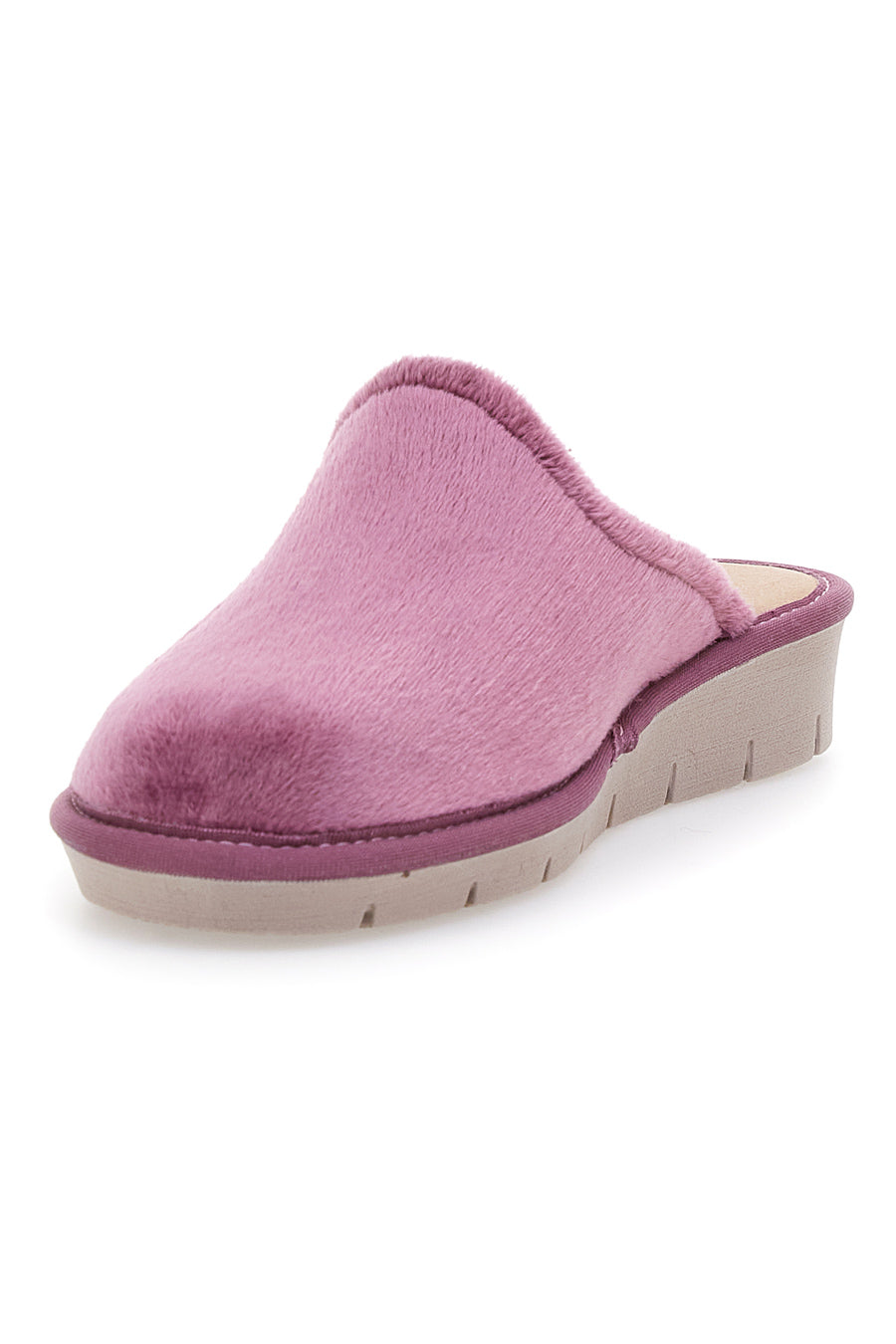 Pantofole rosa con ricamo Beego 7760