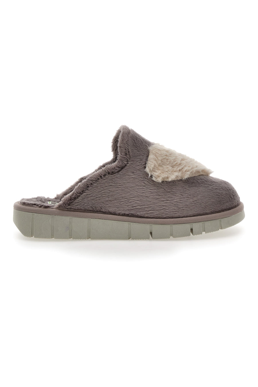 Pantofole Taupe con Cuore Beego 7883