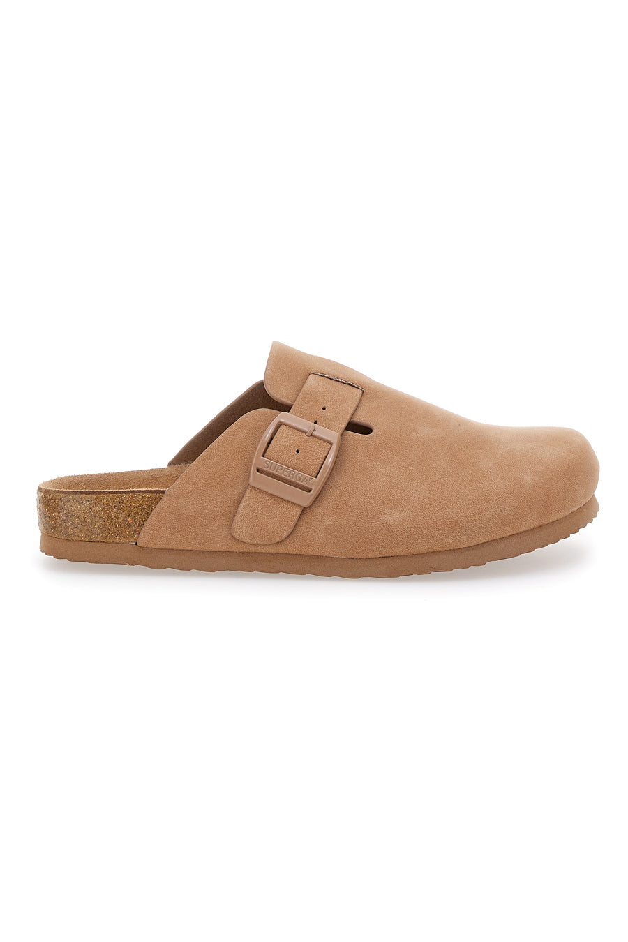 Ciabatte Clogs Beige Con Plantare In Pelle Superga 11700