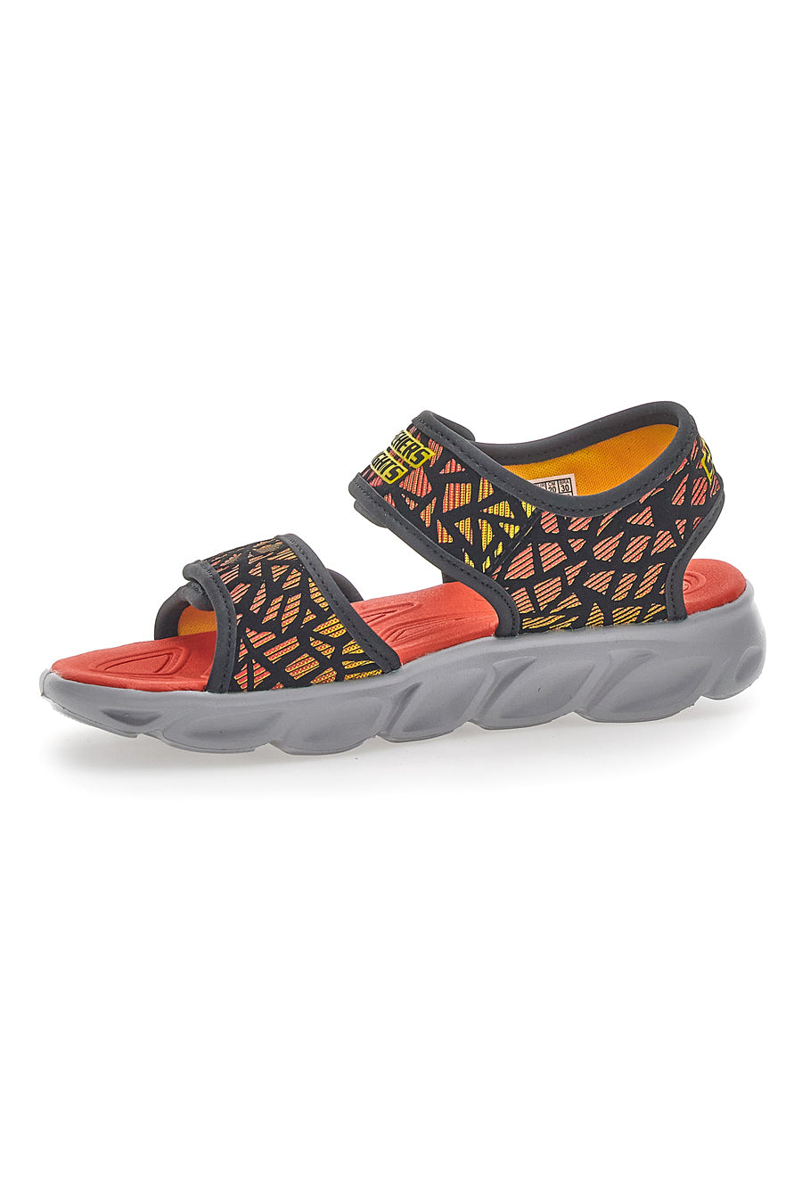 Sandali Skechers Hypno Splash Sun Sonic Neri e Arancio