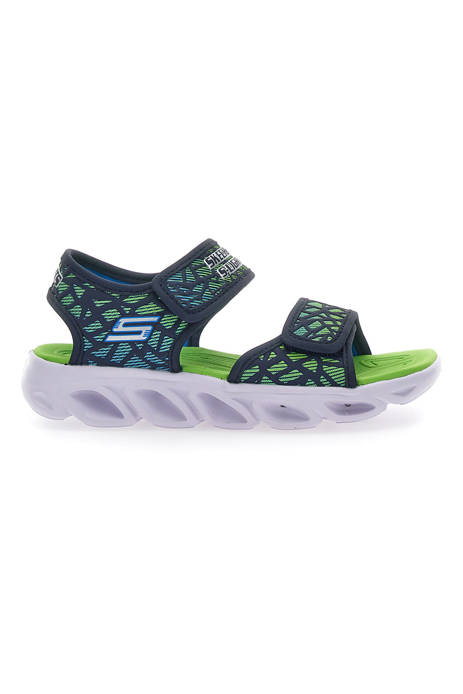 Sandali con Luci Skechers S Light Hypno Splah-Sun Sonic Verdi