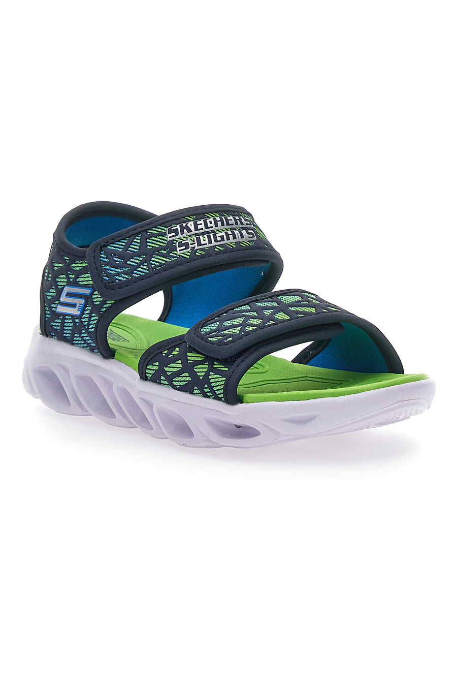 Sandali con Luci Skechers S Light Hypno Splah-Sun Sonic Verdi