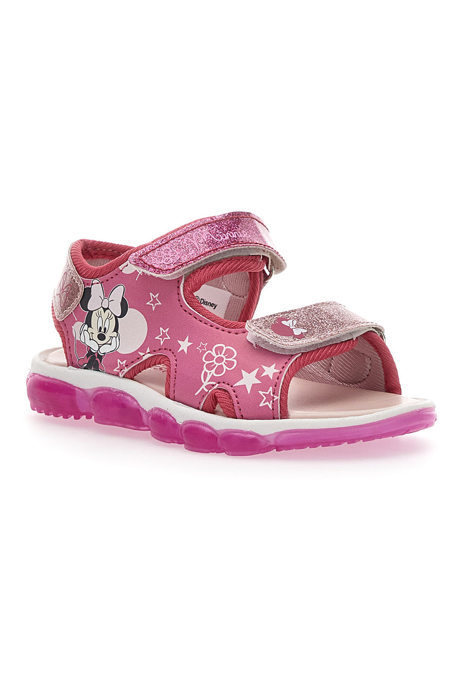 Sandali con Luci Minnie 15303 Rosa