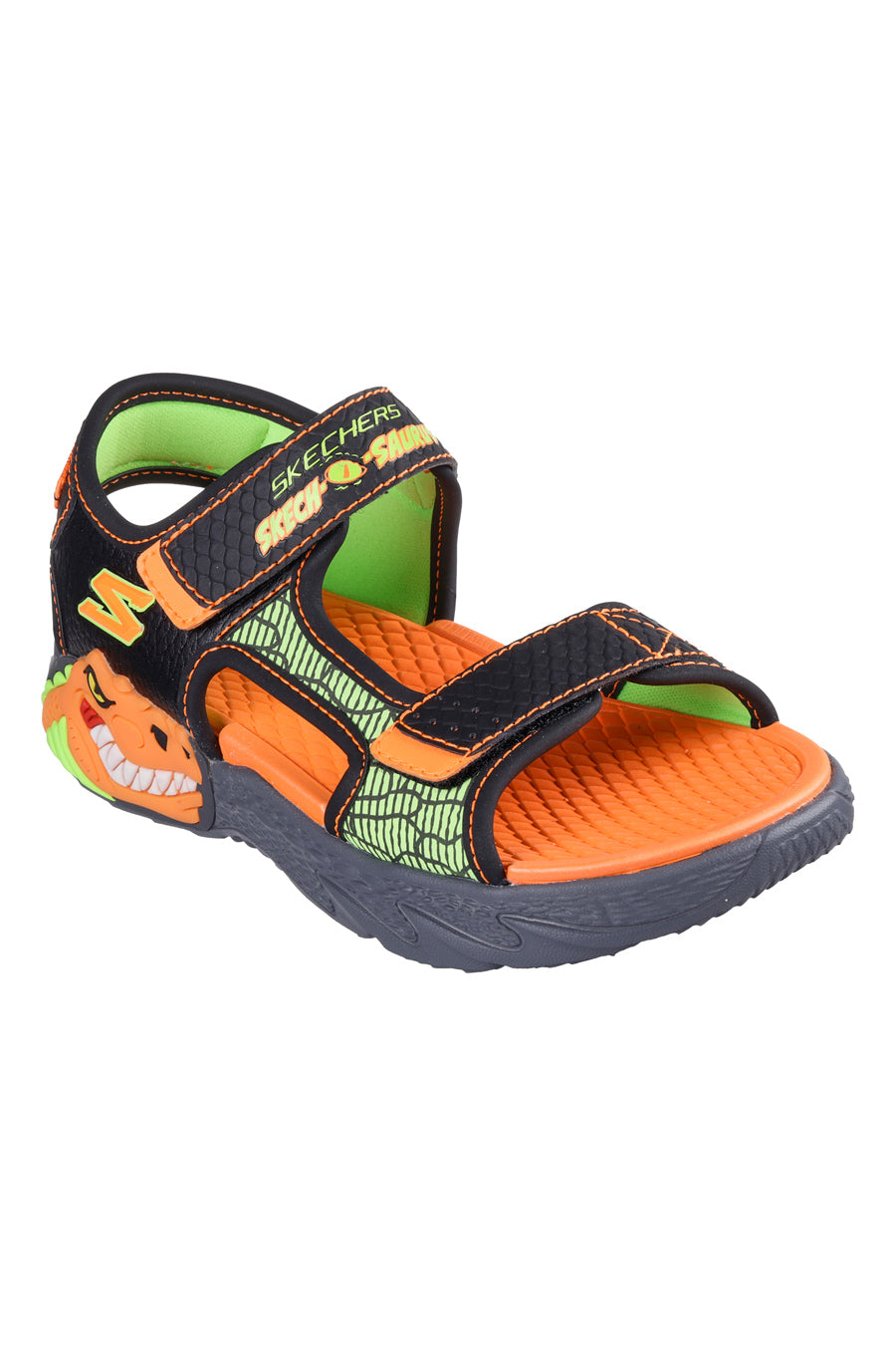 Sandali Arancioni da Bimbi Skechers Creature-Splash