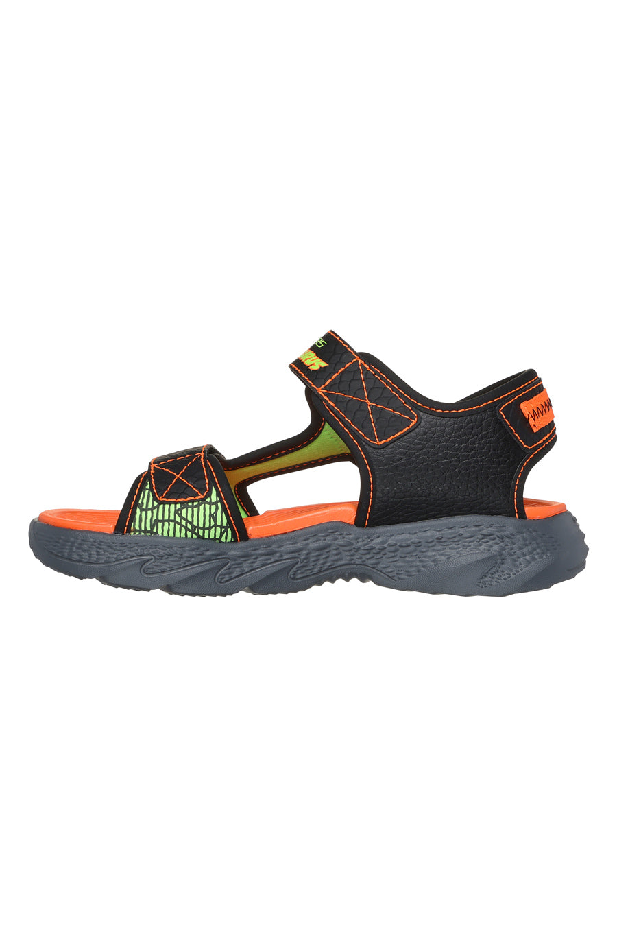 Sandali Arancioni da Bimbi Skechers Creature-Splash