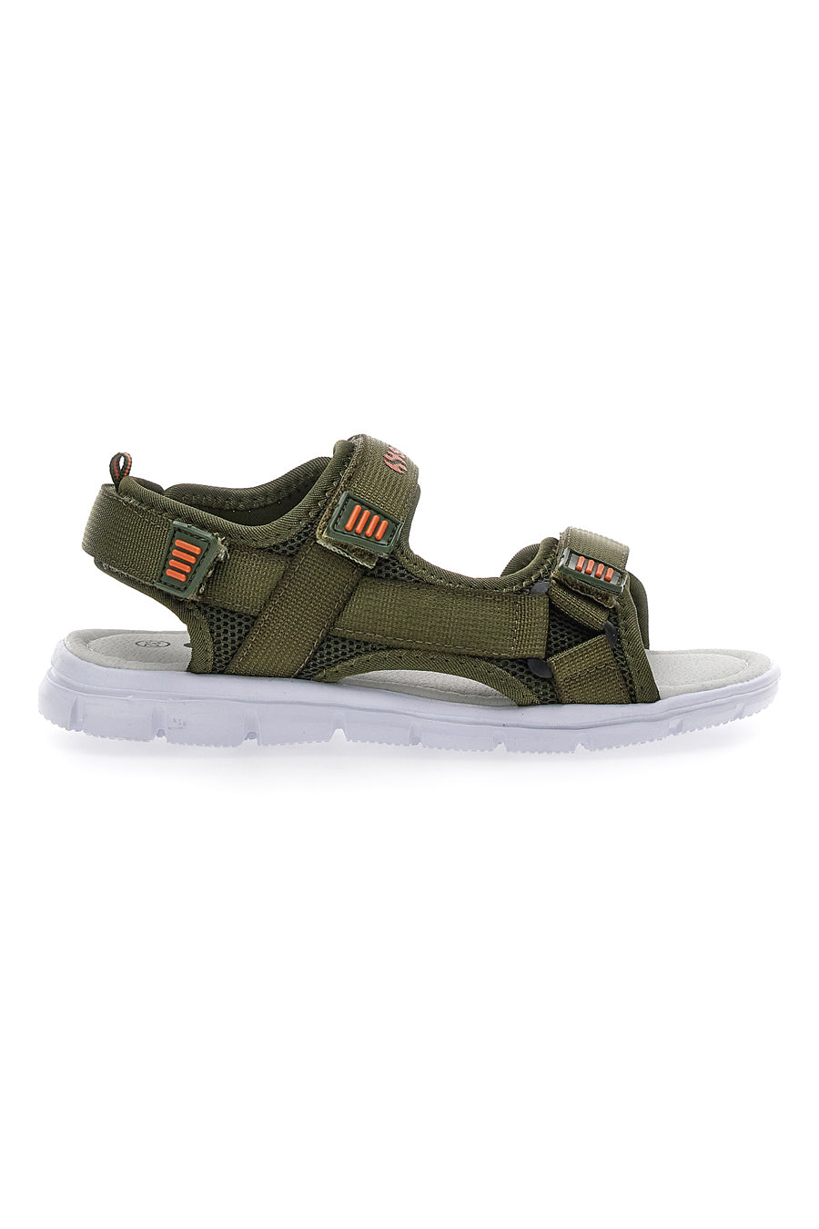 Sandali Verde Militare con Fasce Regolabili con Velcro Superga 83478