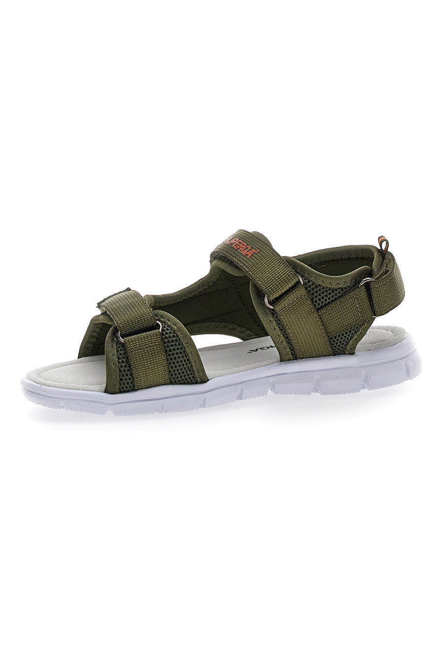 Sandali Verde Militare con Fasce Regolabili con Velcro Superga 83478