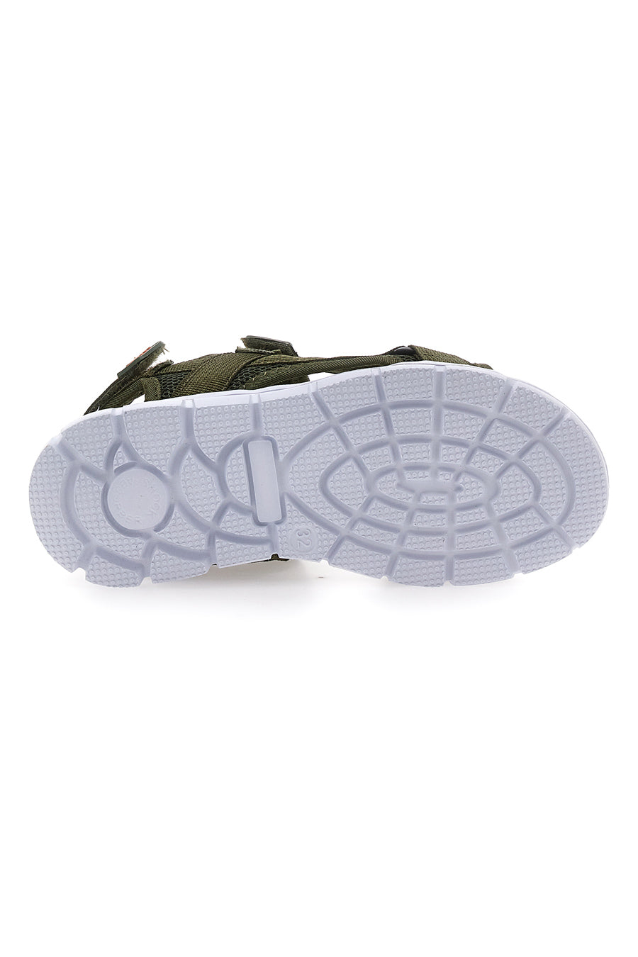 Sandali Verde Militare con Fasce Regolabili con Velcro Superga 83478