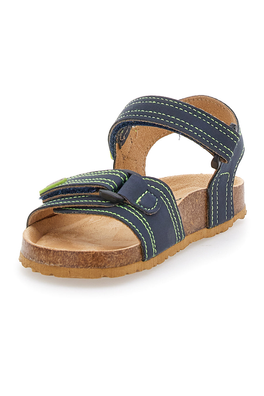 Sandali Blu con Chiusura in Velcro ASSO 64135