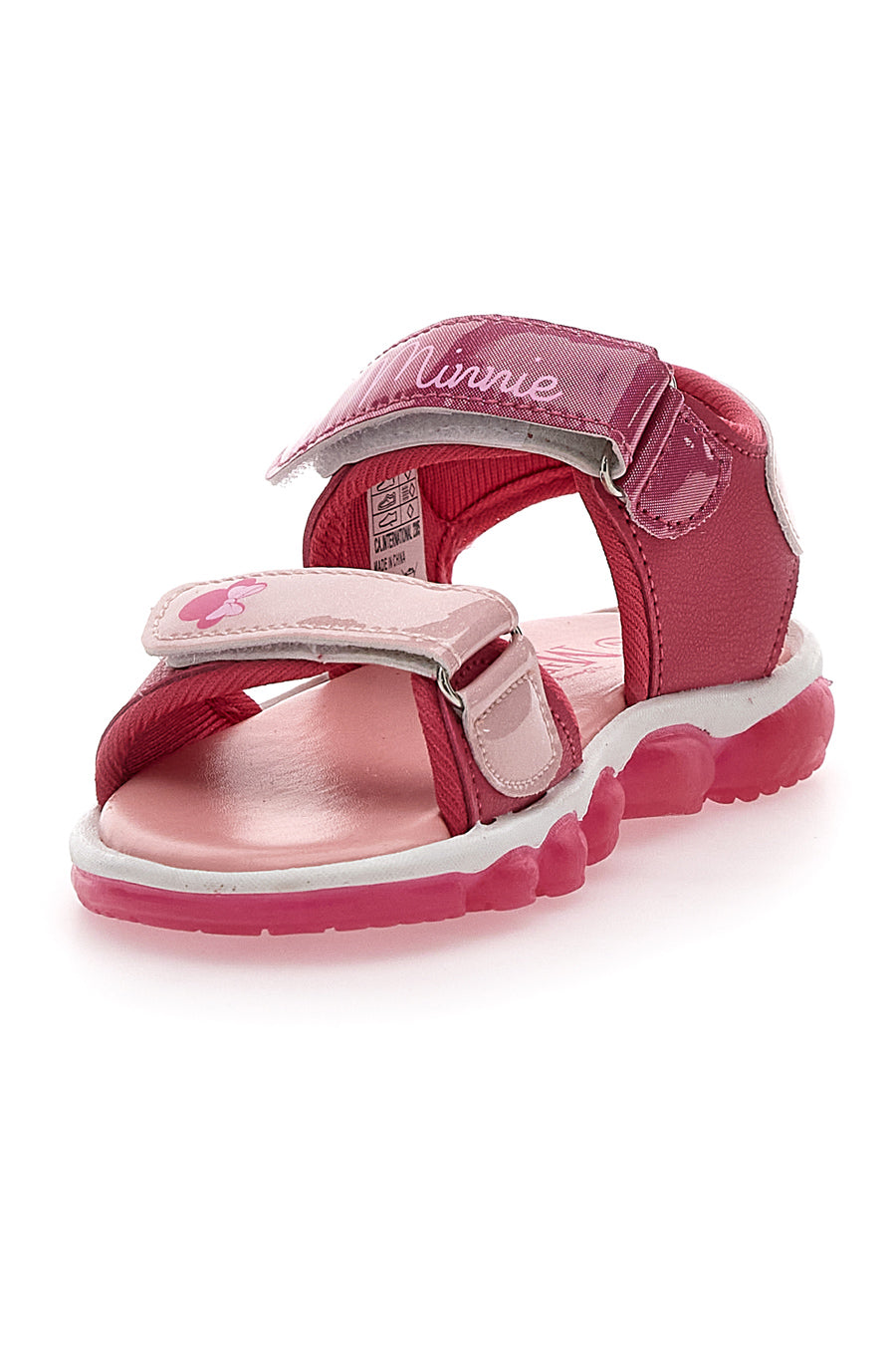 Sandali con Velcro Fucsia Minnie 17308