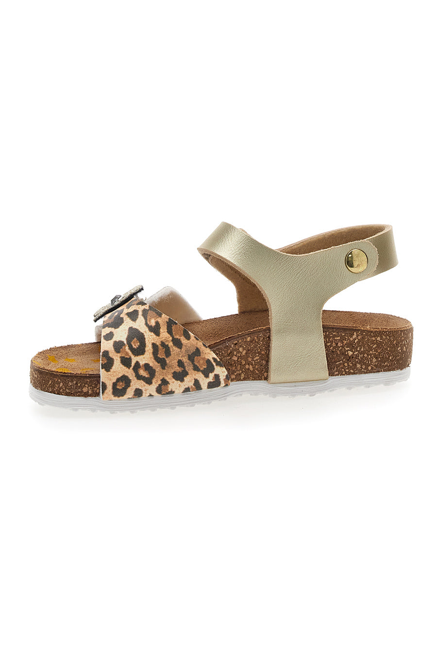 Sandali Leopardati con Velcro Pittarello Bio 257741