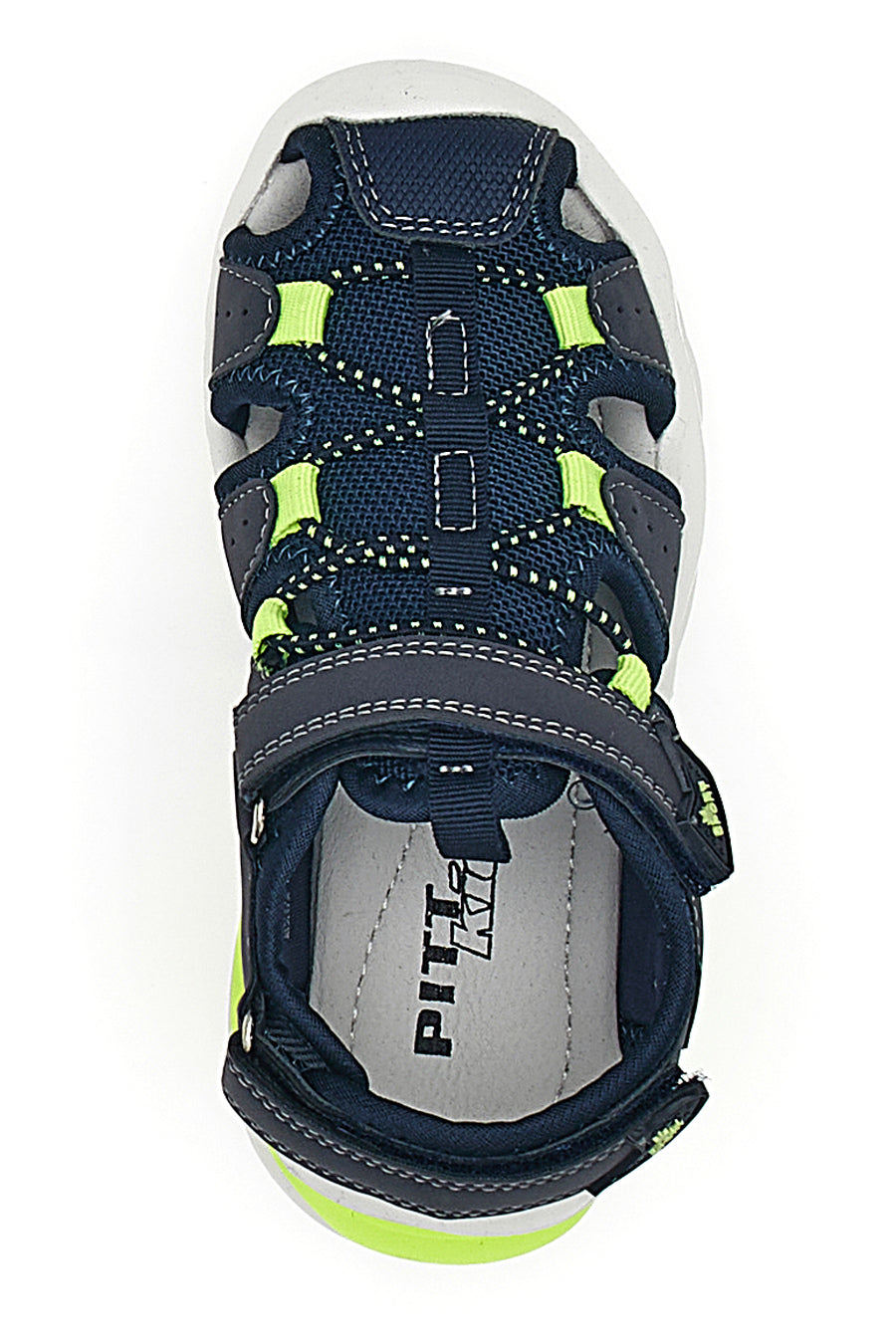 Sandali Blu con Velcro Pitt Kids 2205003