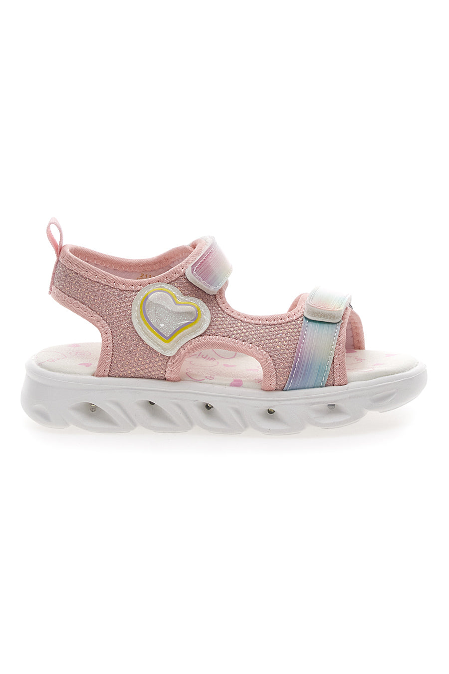 Sandali Rosa con Luci da Bimb* Pitt Kids 211425