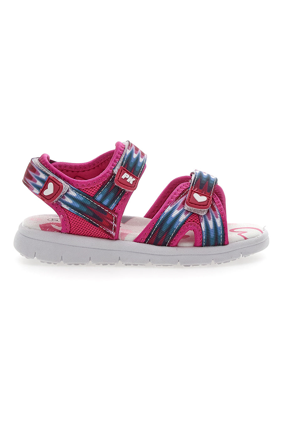 Sandali Fucsia con Fantasia e Chiusure con Velcro Pitt Kids 2712