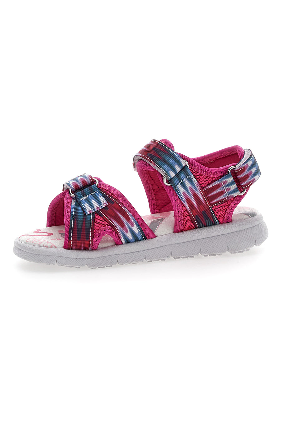 Sandali Fucsia con Fantasia e Chiusure con Velcro Pitt Kids 2712