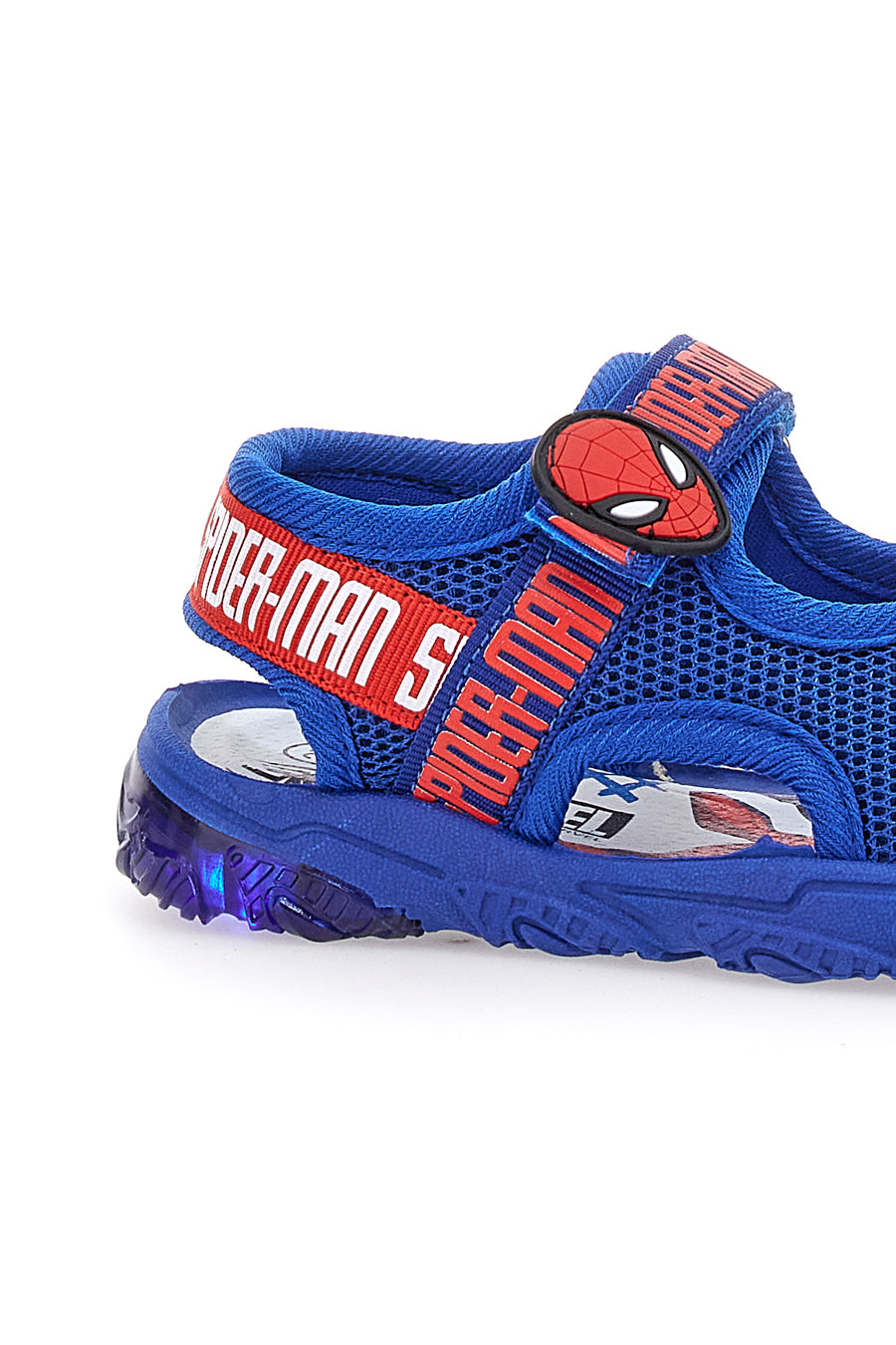 Sandali Blu con Velcro Disney Spiderman 1310423