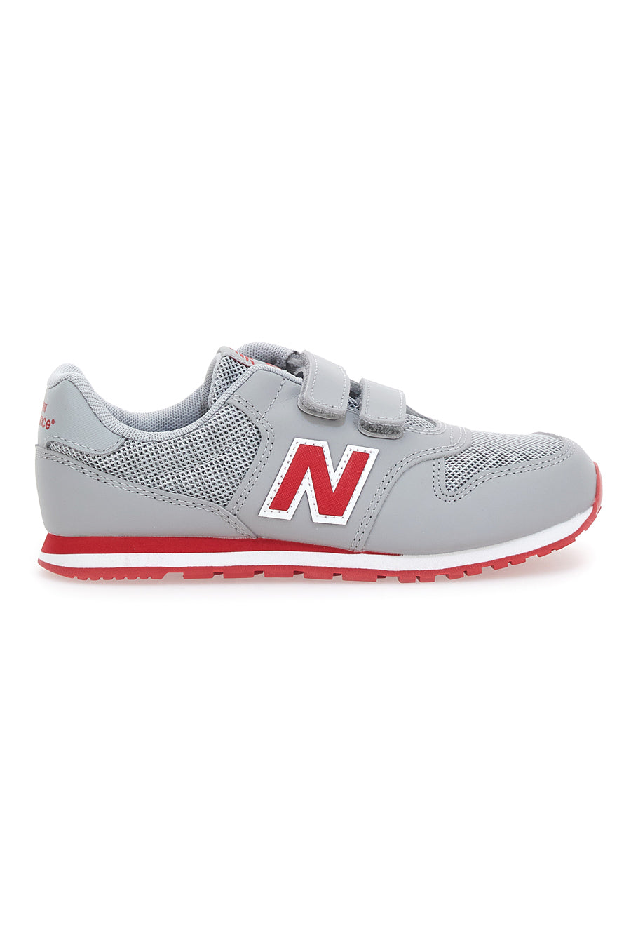 Sneakers New Balance 500 Grigie e Rosse