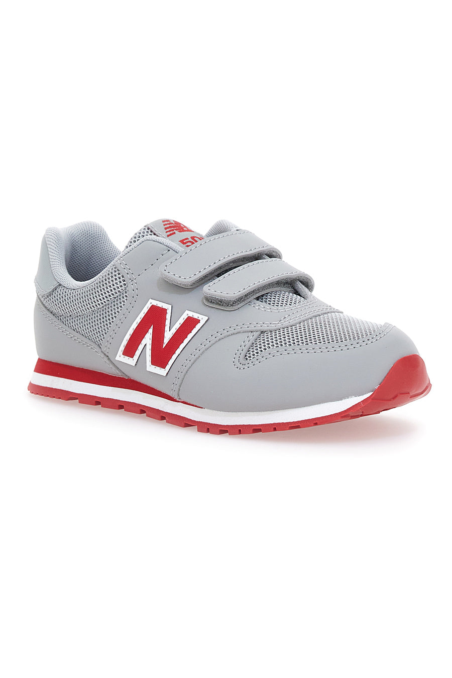 Sneakers New Balance 500 Grigie e Rosse