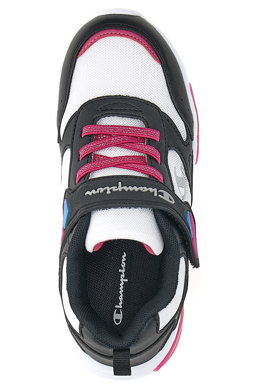 Sneakers con Luci Champion Wave G PS Nere