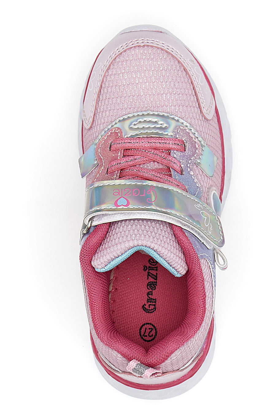 Sneakers con Luci Grazie 2260 Rosa