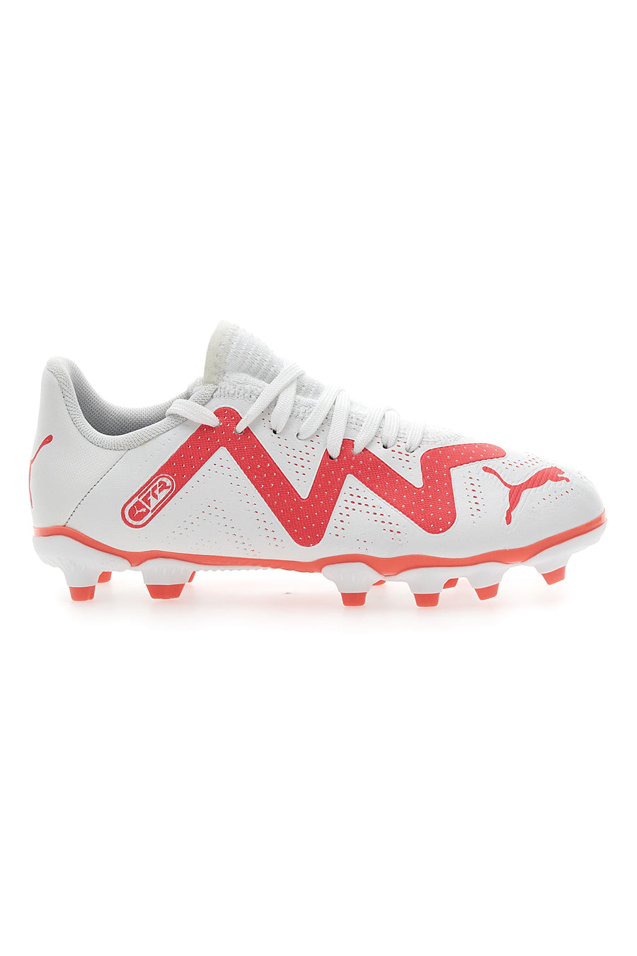 Scarpe da Calcio Puma Future Play Fg/Ag Jr Bianche