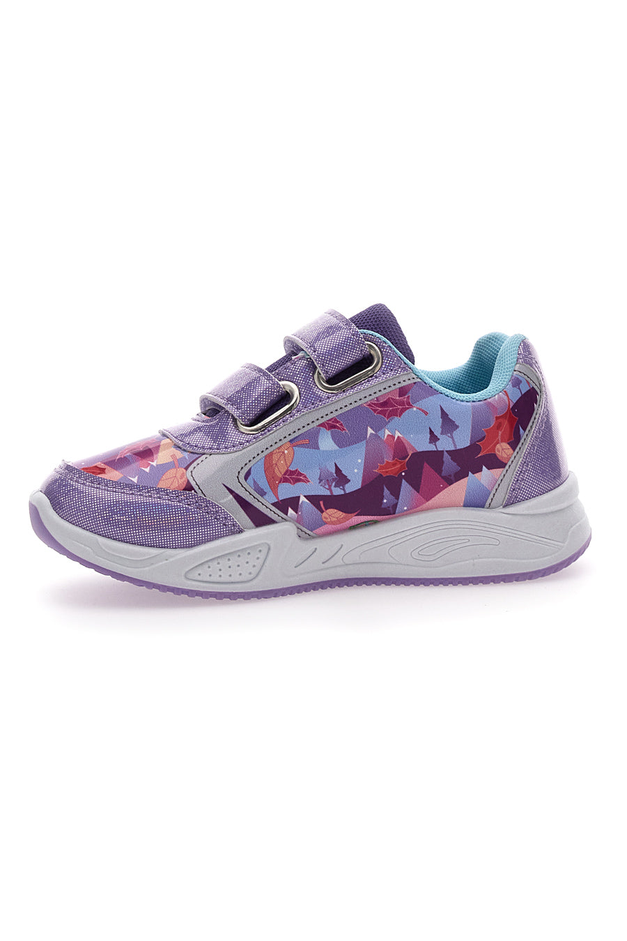 Sneakers Viola Con Luci Frozen 16613