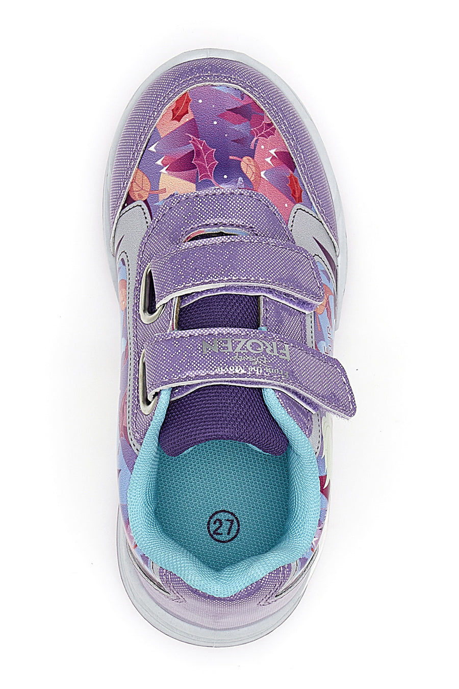 Sneakers Viola Con Luci Frozen 16613