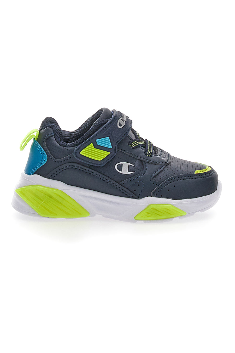 Sneakers Primi Passi Blu con Luci Champion Wave Pu B Td