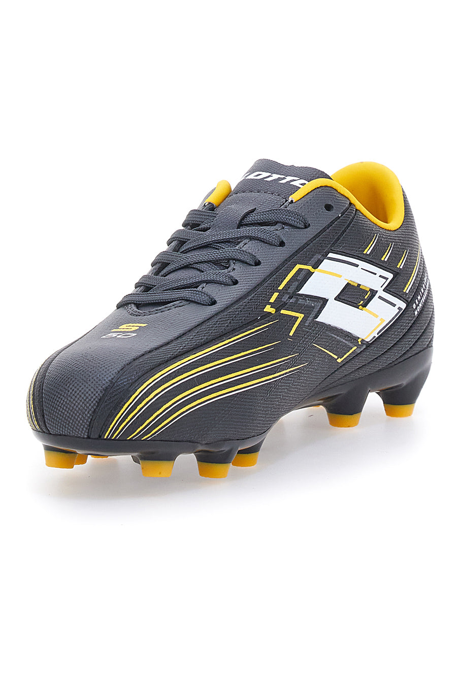 Scarpe da Calcio Nere Lotto Solista 700 VII Fg Jr