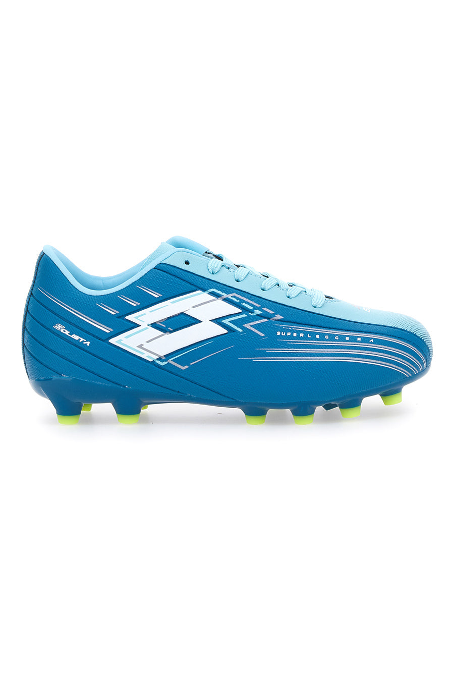 Scarpe da Calcio Blu  Lotto Solista 700 VII FG JR