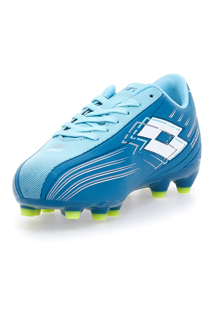 Scarpe da Calcio Blu  Lotto Solista 700 VII FG JR