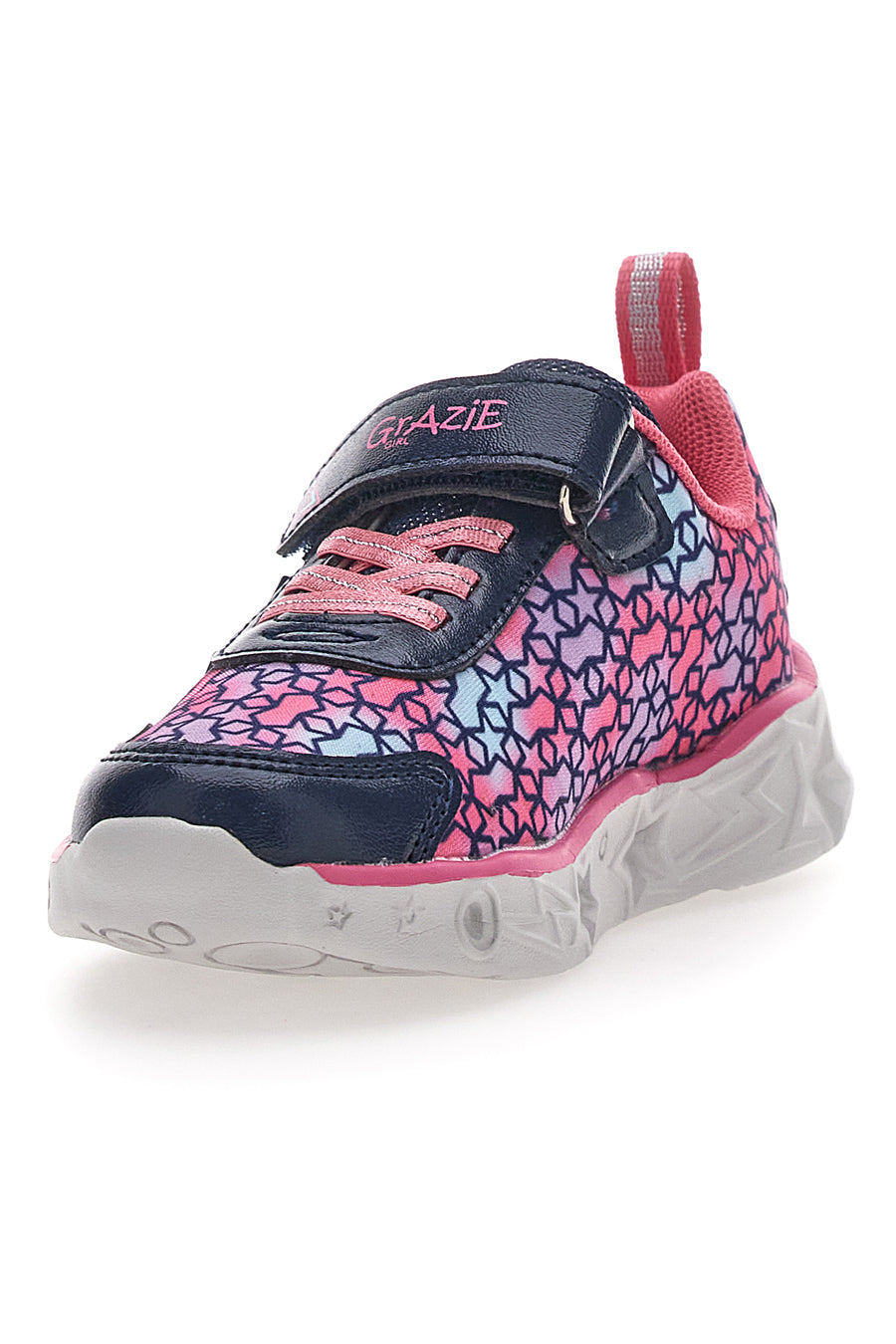 Sneakers con Luci Fucsia Grazie 2333